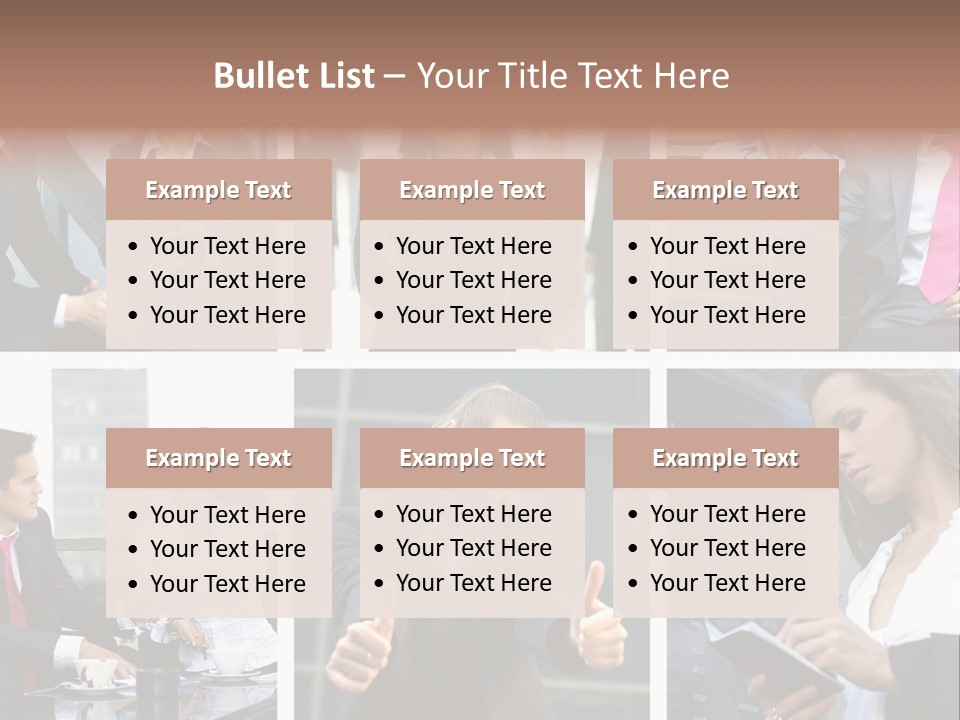 Lady Brunette Relations PowerPoint Template