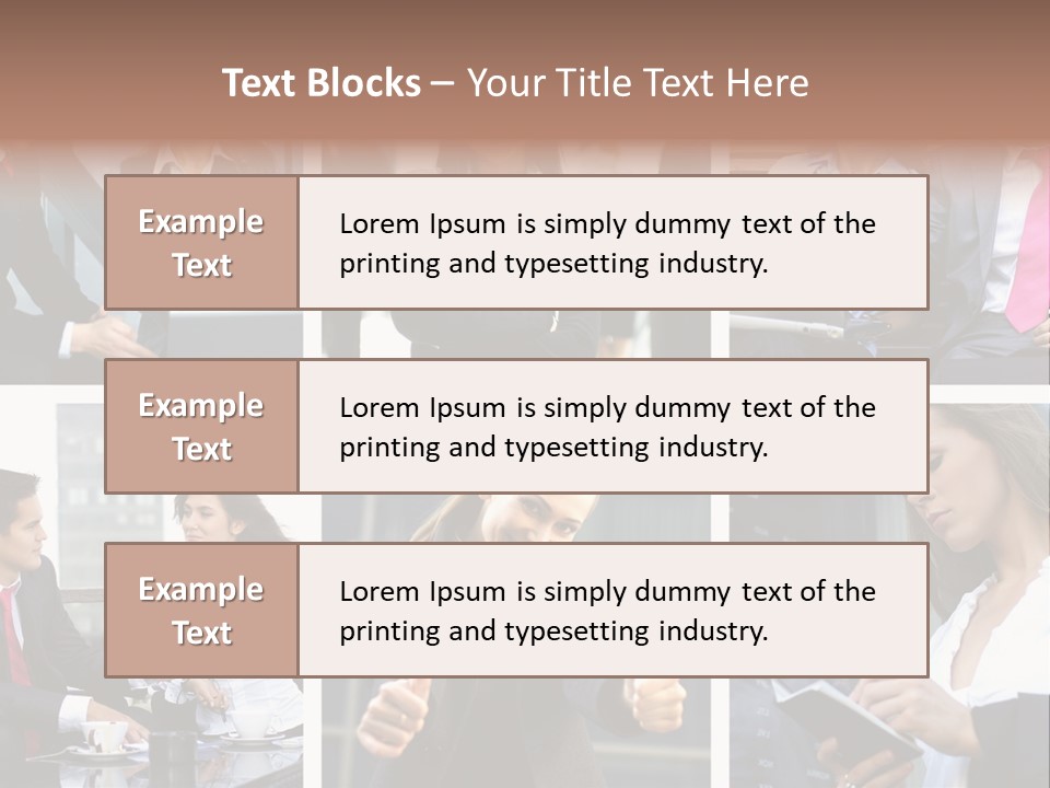 Lady Brunette Relations PowerPoint Template