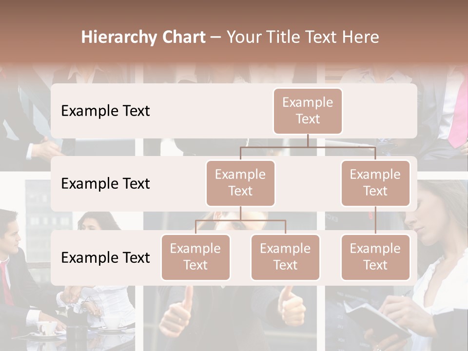 Lady Brunette Relations PowerPoint Template