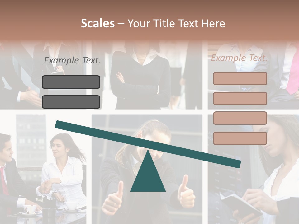Lady Brunette Relations PowerPoint Template