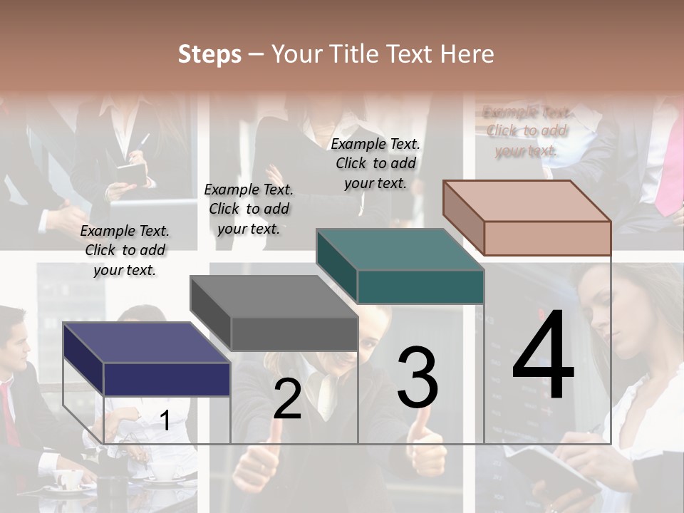 Lady Brunette Relations PowerPoint Template