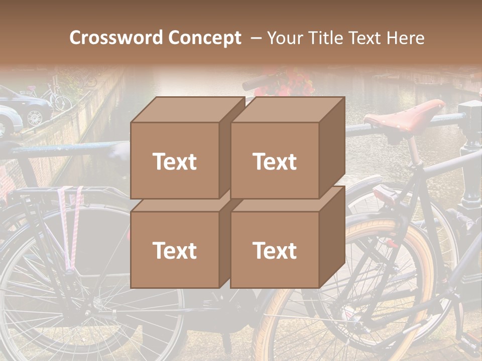Dutch Antique River PowerPoint Template