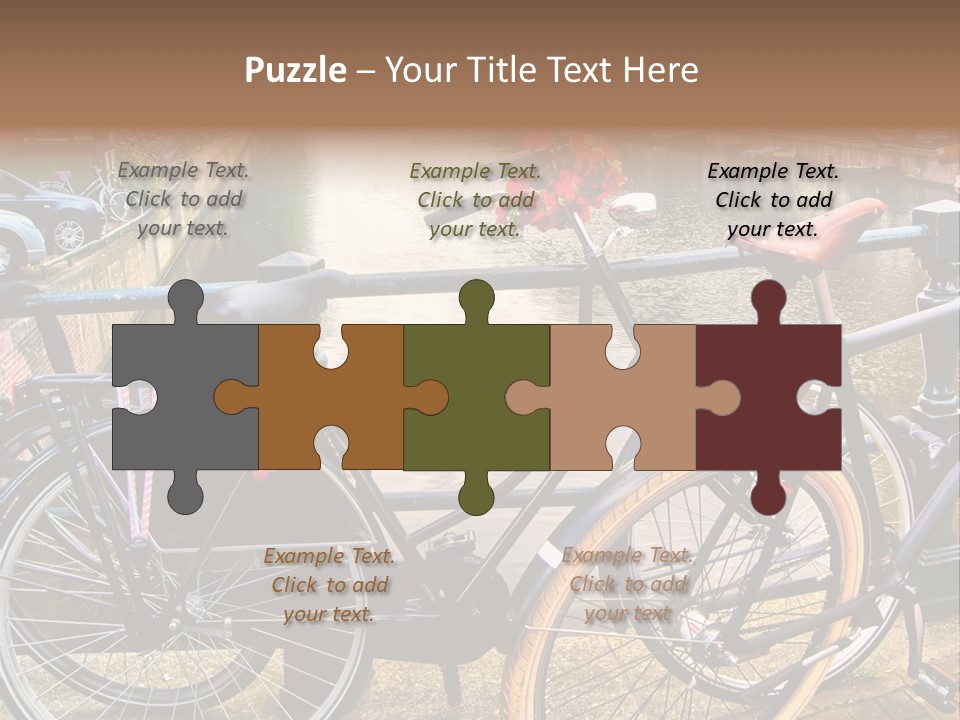 Dutch Antique River PowerPoint Template