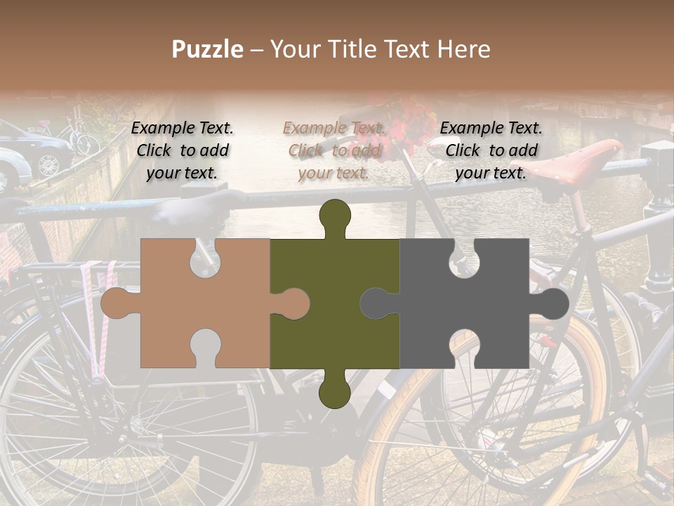 Dutch Antique River PowerPoint Template