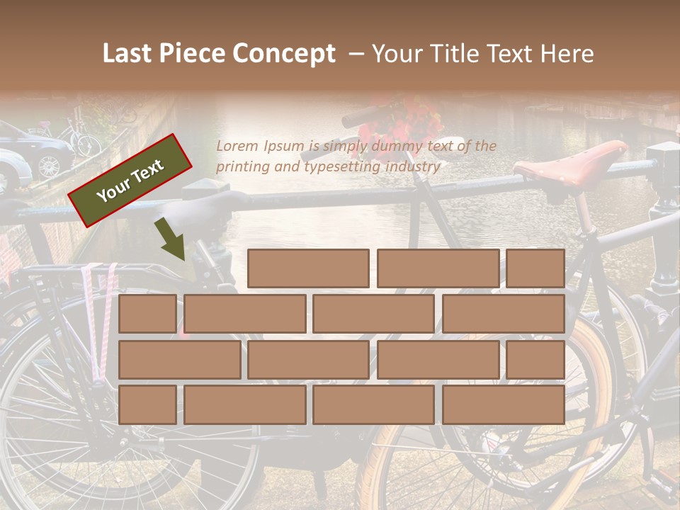 Dutch Antique River PowerPoint Template