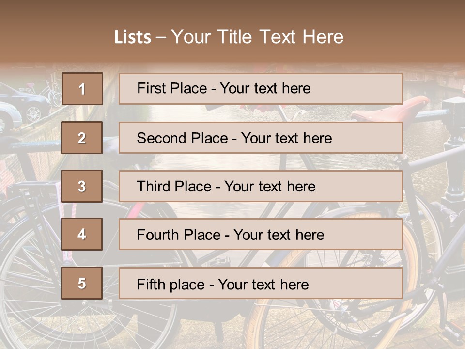 Dutch Antique River PowerPoint Template