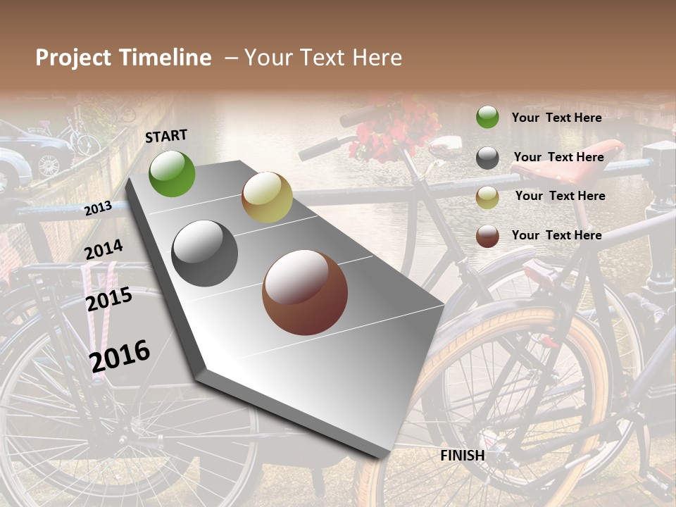 Dutch Antique River PowerPoint Template