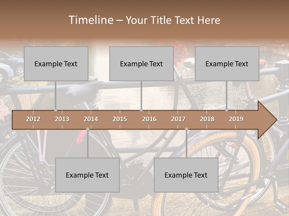 Dutch Antique River PowerPoint Template