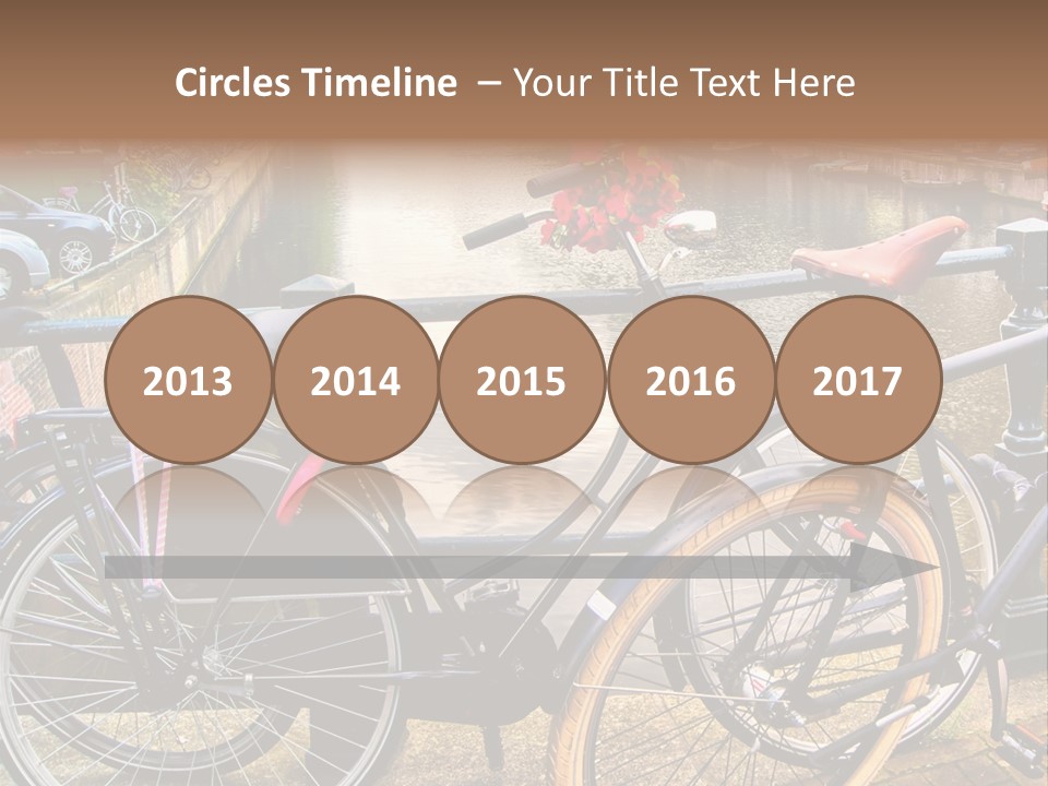 Dutch Antique River PowerPoint Template