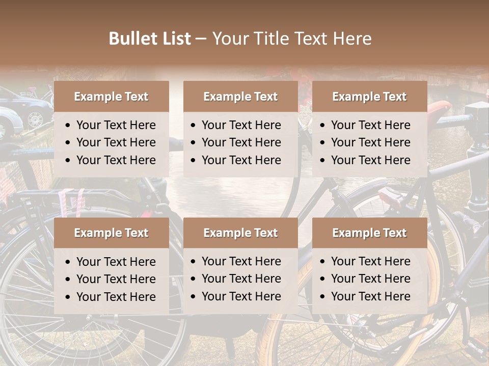 Dutch Antique River PowerPoint Template