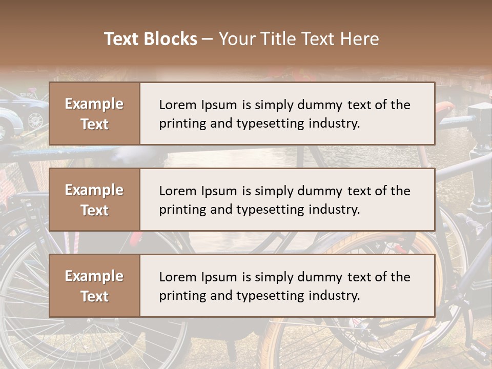 Dutch Antique River PowerPoint Template