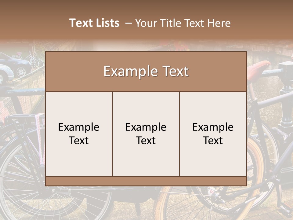 Dutch Antique River PowerPoint Template