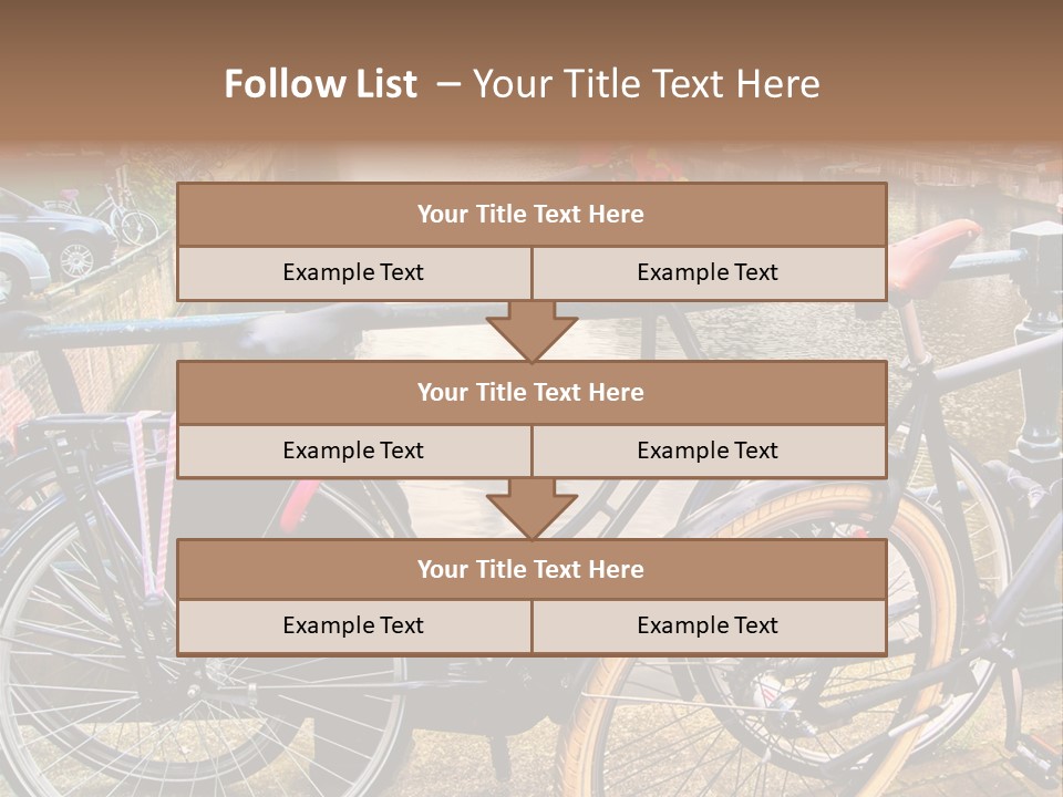 Dutch Antique River PowerPoint Template