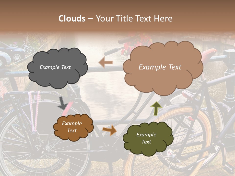 Dutch Antique River PowerPoint Template