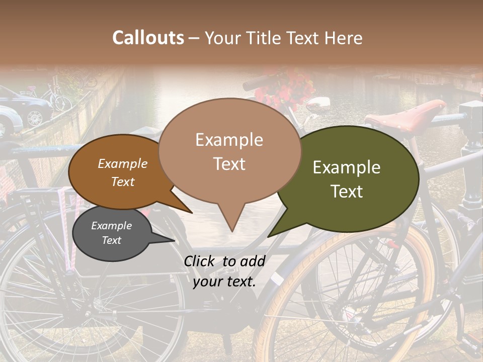 Dutch Antique River PowerPoint Template