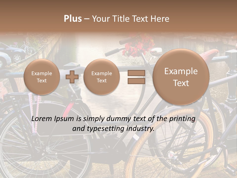 Dutch Antique River PowerPoint Template