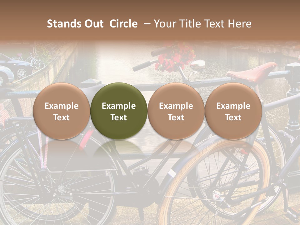 Dutch Antique River PowerPoint Template