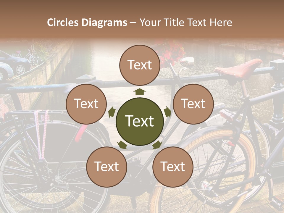 Dutch Antique River PowerPoint Template