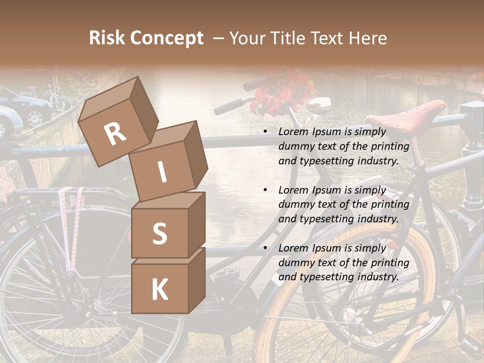 Dutch Antique River PowerPoint Template