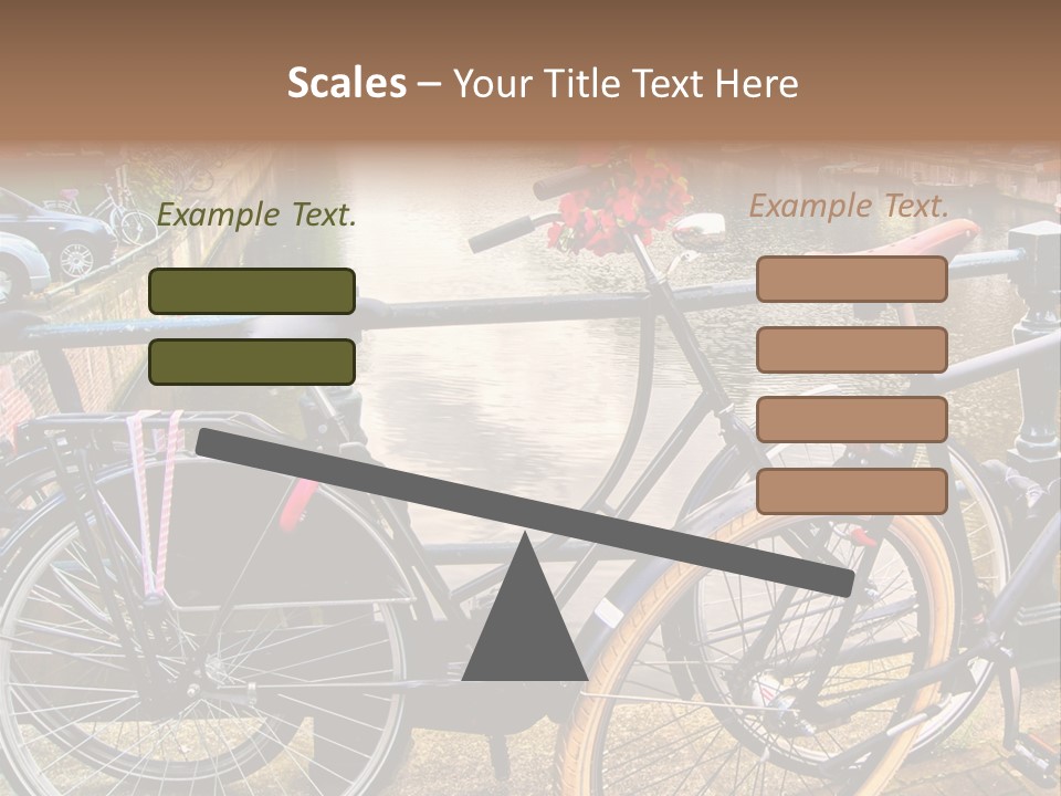 Dutch Antique River PowerPoint Template