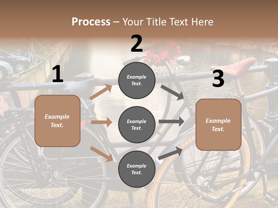 Dutch Antique River PowerPoint Template