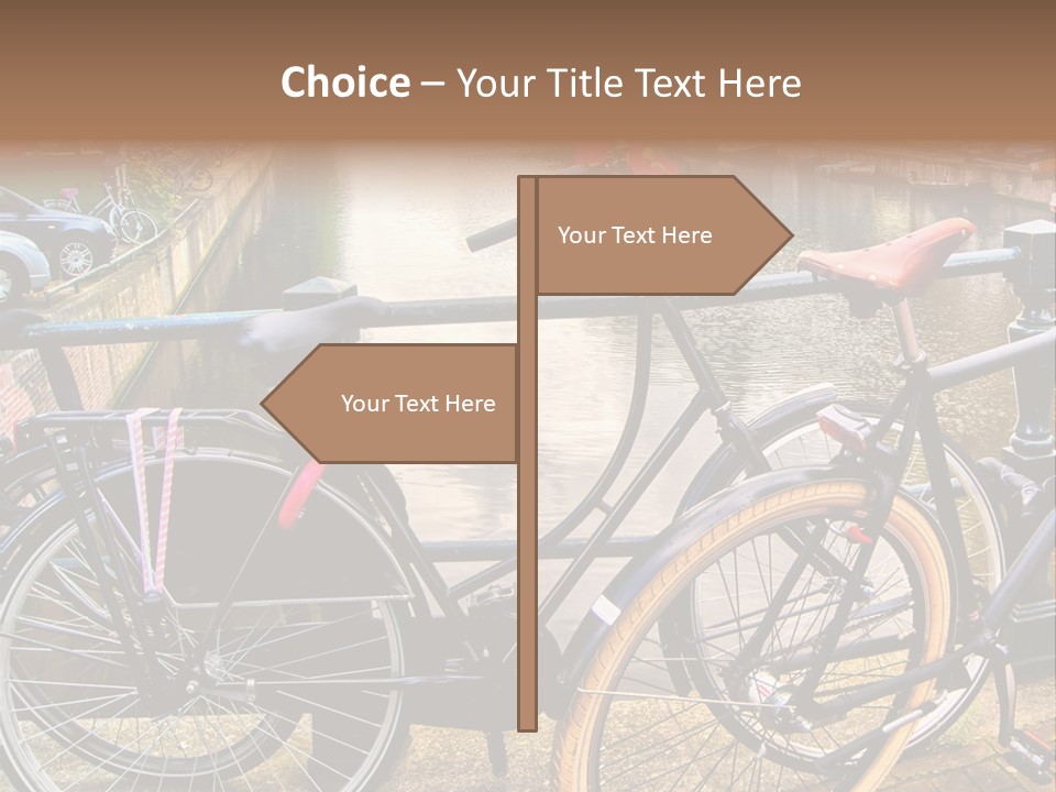 Dutch Antique River PowerPoint Template