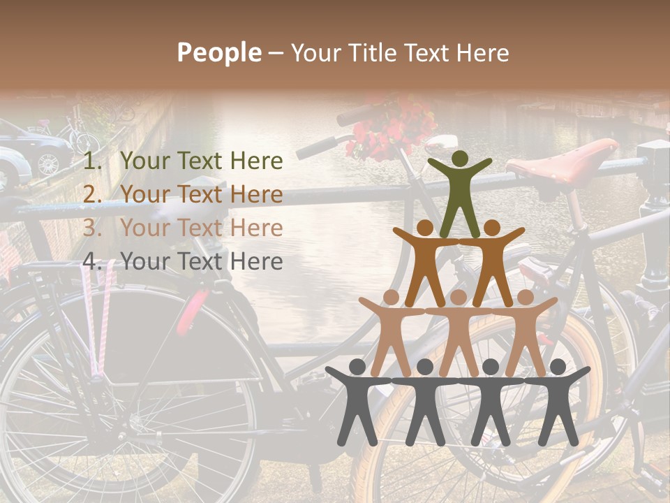 Dutch Antique River PowerPoint Template