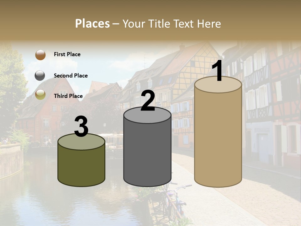 Rhine Landmarks Half PowerPoint Template