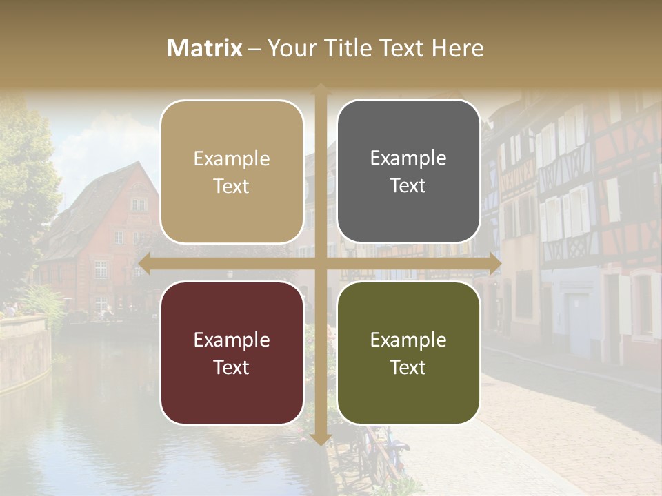 Rhine Landmarks Half PowerPoint Template