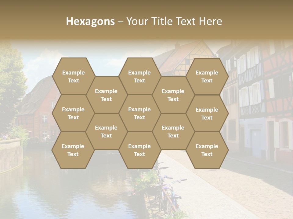 Rhine Landmarks Half PowerPoint Template