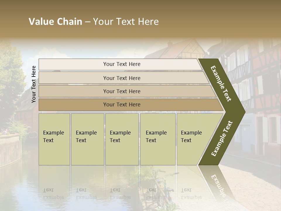Rhine Landmarks Half PowerPoint Template