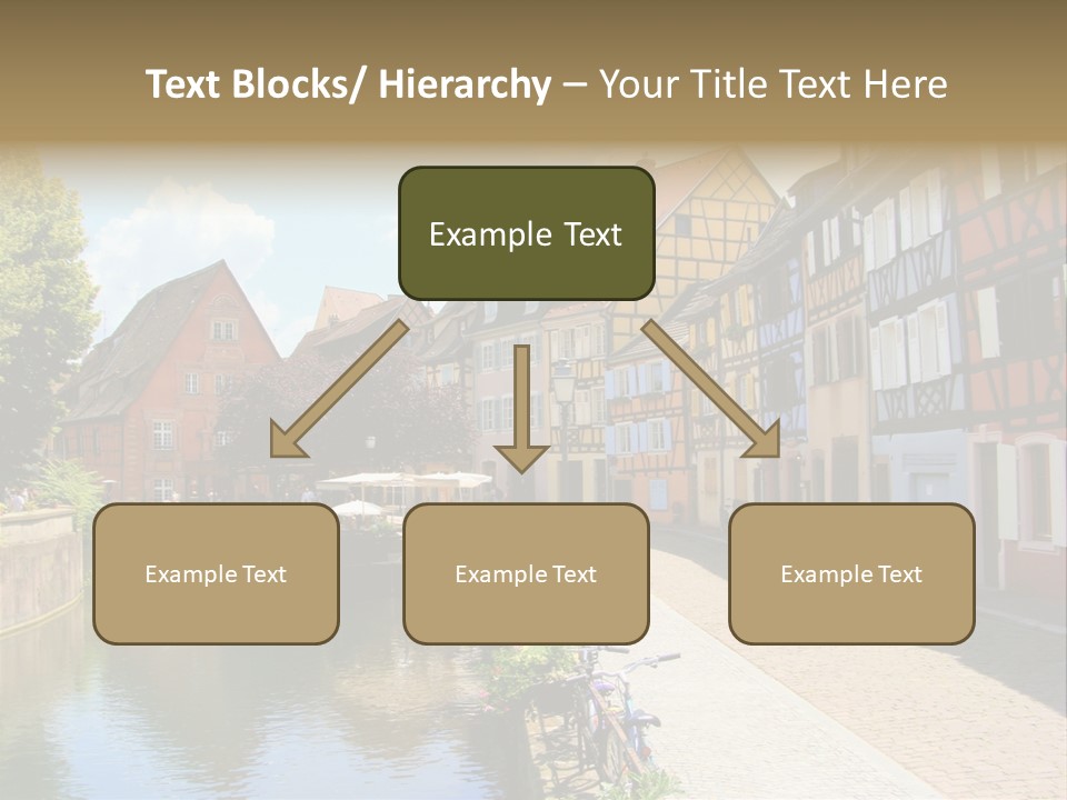 Rhine Landmarks Half PowerPoint Template