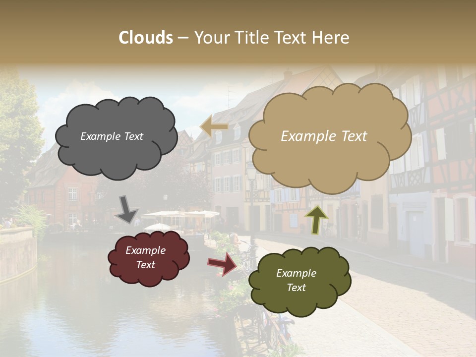 Rhine Landmarks Half PowerPoint Template