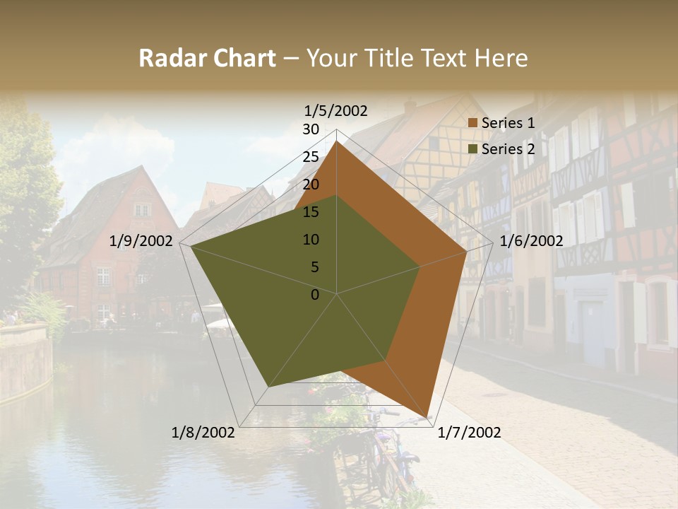Rhine Landmarks Half PowerPoint Template