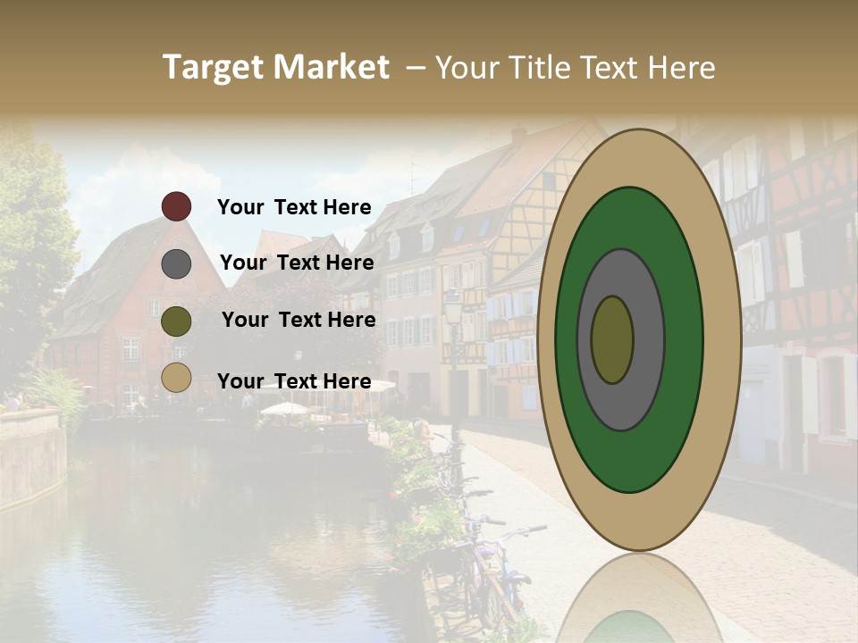 Rhine Landmarks Half PowerPoint Template