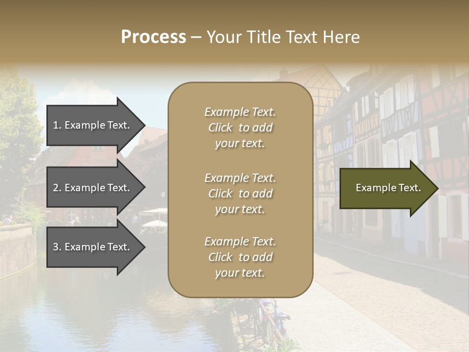 Rhine Landmarks Half PowerPoint Template
