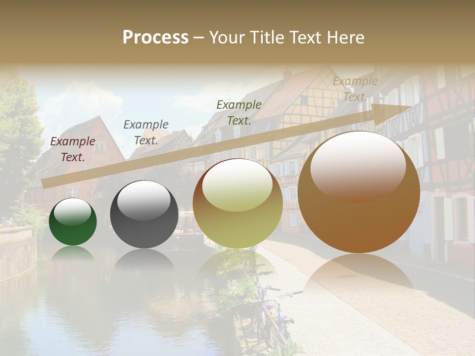 Rhine Landmarks Half PowerPoint Template