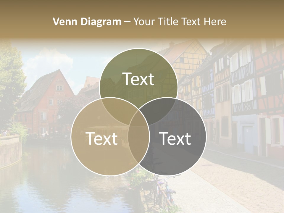 Rhine Landmarks Half PowerPoint Template