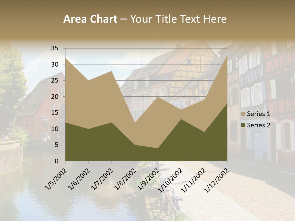 Rhine Landmarks Half PowerPoint Template