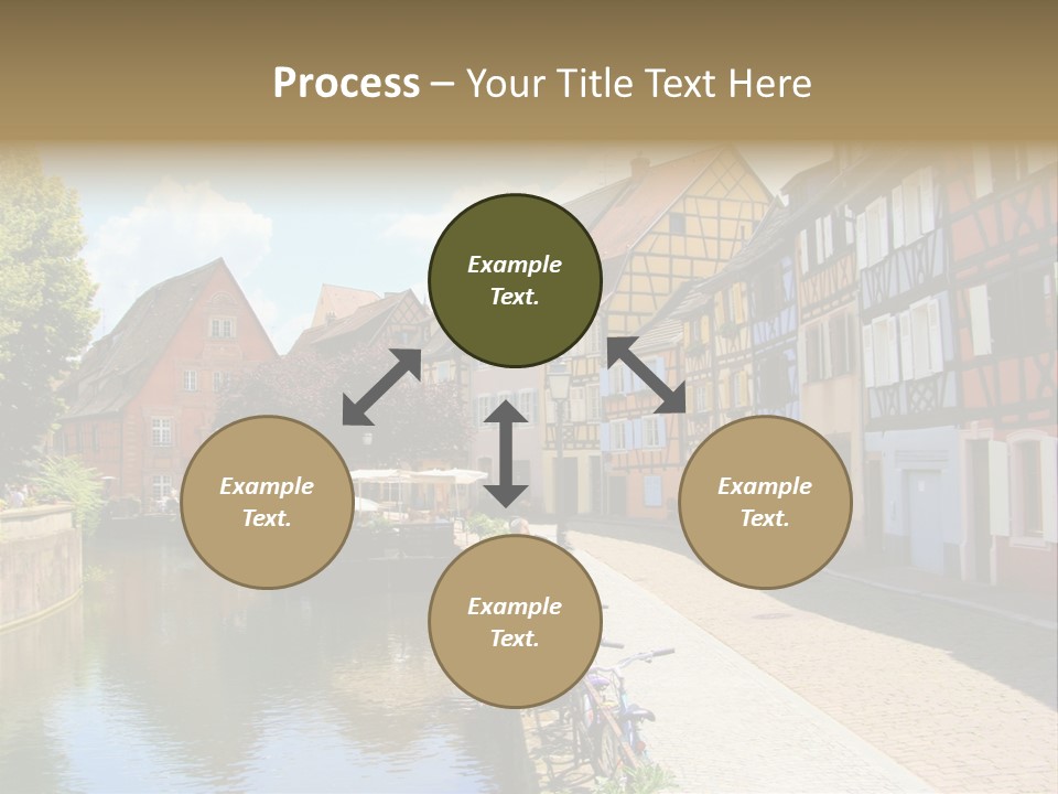 Rhine Landmarks Half PowerPoint Template