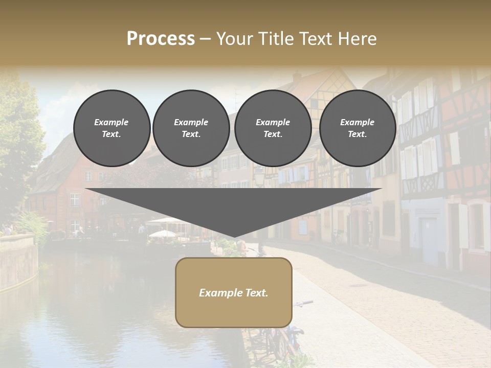 Rhine Landmarks Half PowerPoint Template