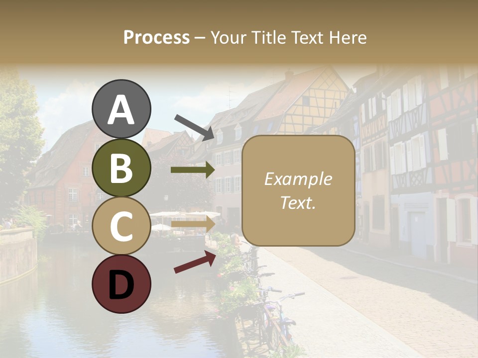 Rhine Landmarks Half PowerPoint Template