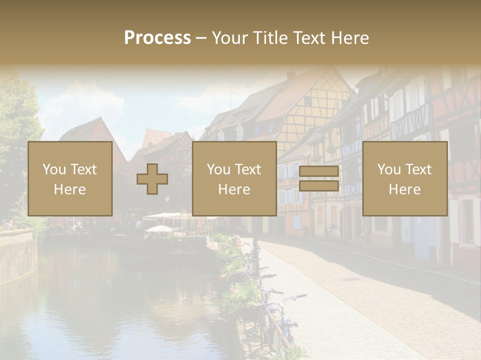 Rhine Landmarks Half PowerPoint Template