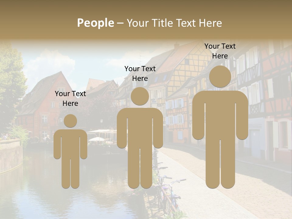 Rhine Landmarks Half PowerPoint Template