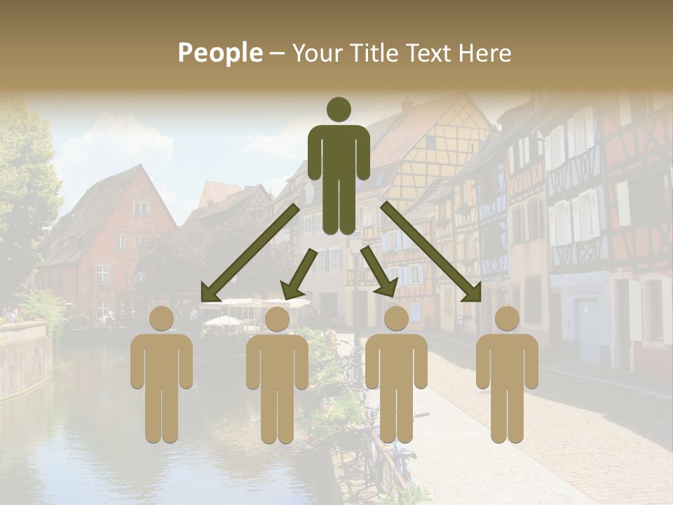 Rhine Landmarks Half PowerPoint Template