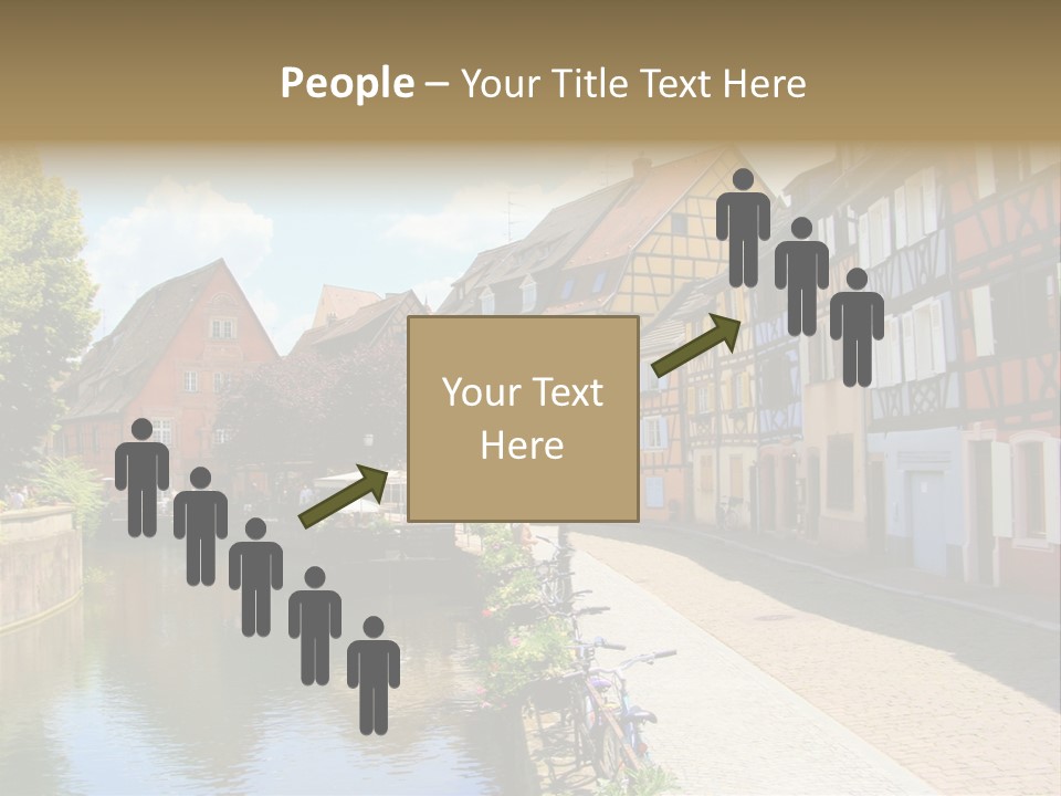 Rhine Landmarks Half PowerPoint Template