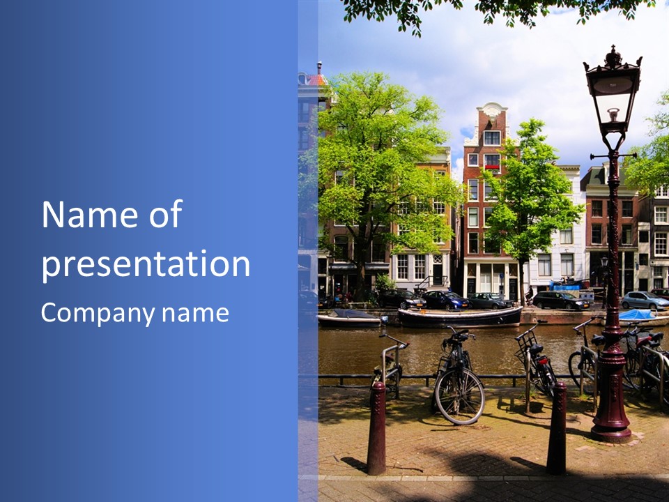 Canal Old Classic PowerPoint Template