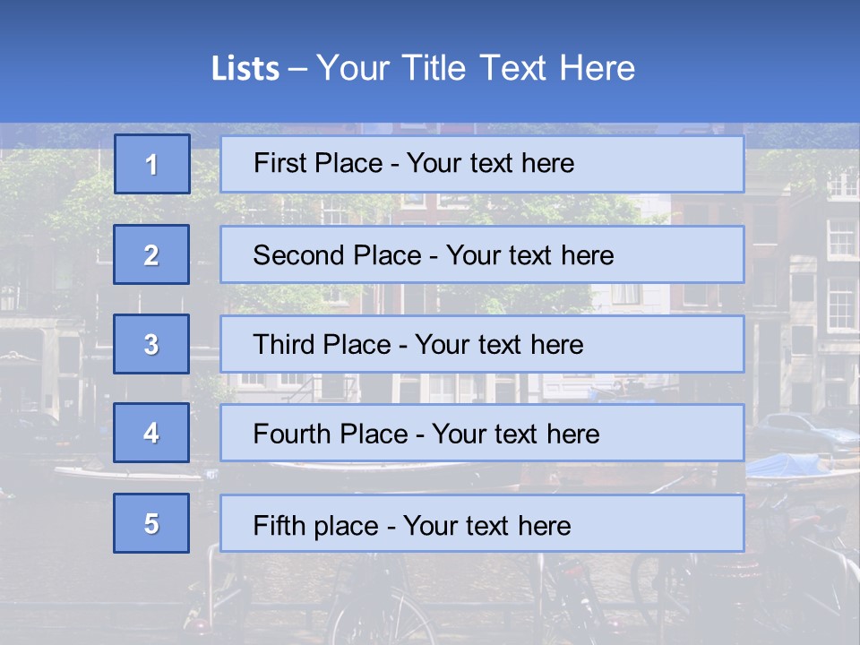 Canal Old Classic PowerPoint Template