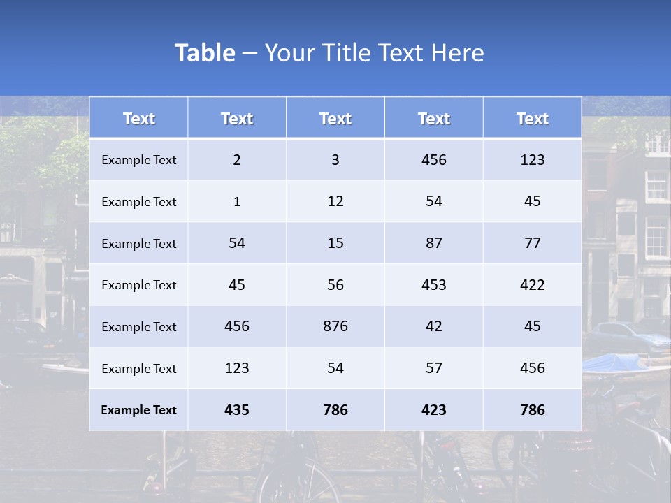 Canal Old Classic PowerPoint Template
