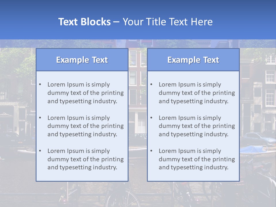Canal Old Classic PowerPoint Template
